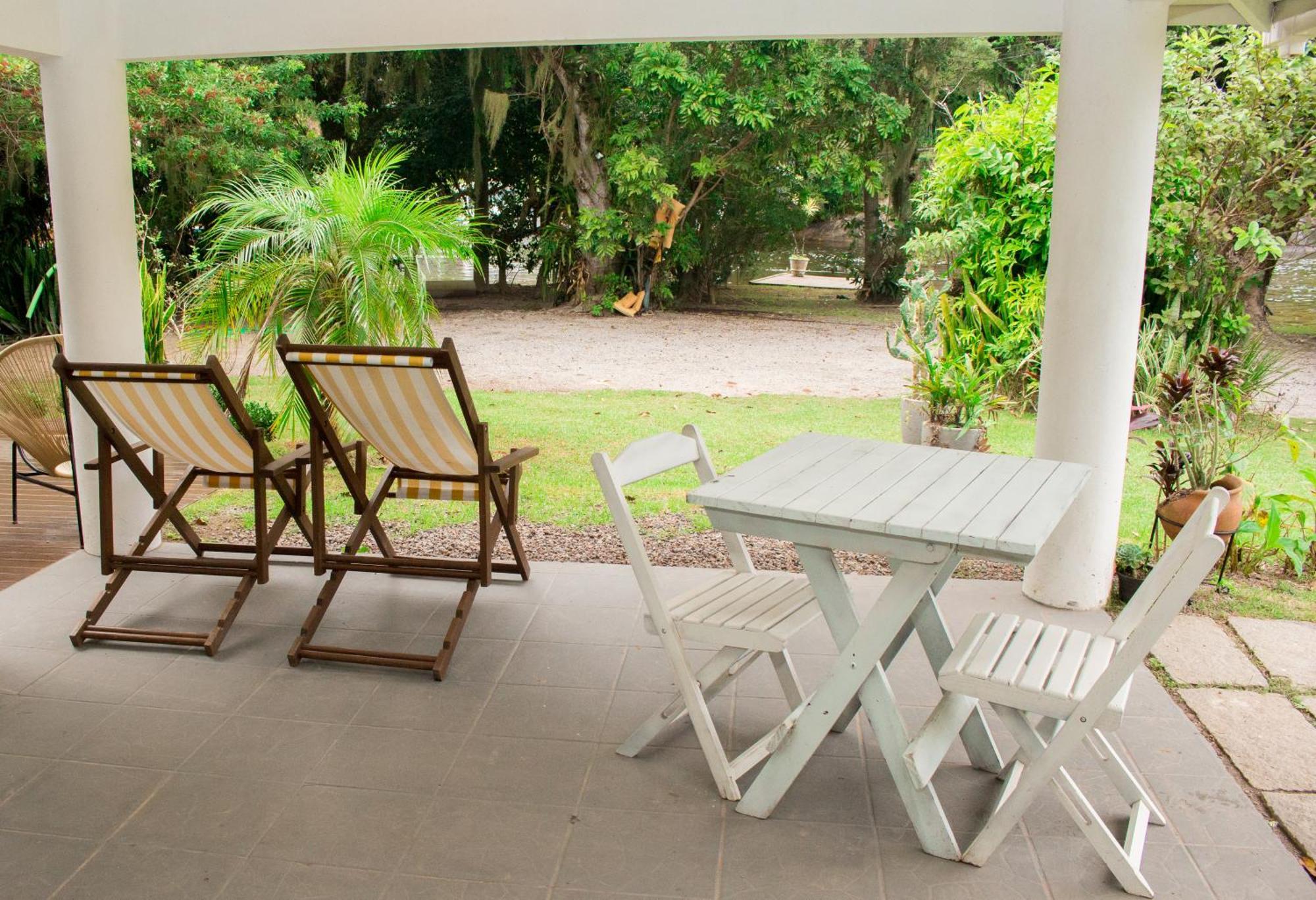 Pousada Quinta Da Margem ฟลอเรียนอโปลิส ภายนอก รูปภาพ